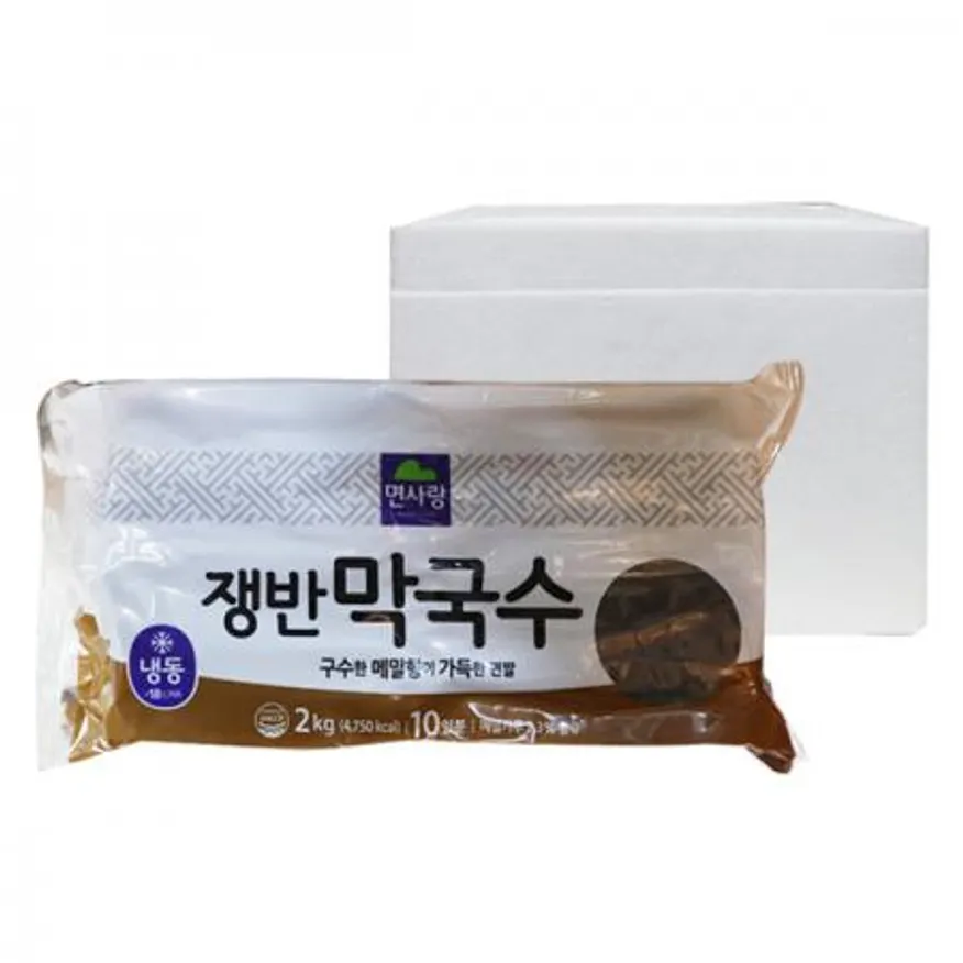 면사랑 쟁반막국수2kg 6개 1박스 이미지
