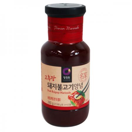 청정원 고추장돼지불고기양념280g 1개