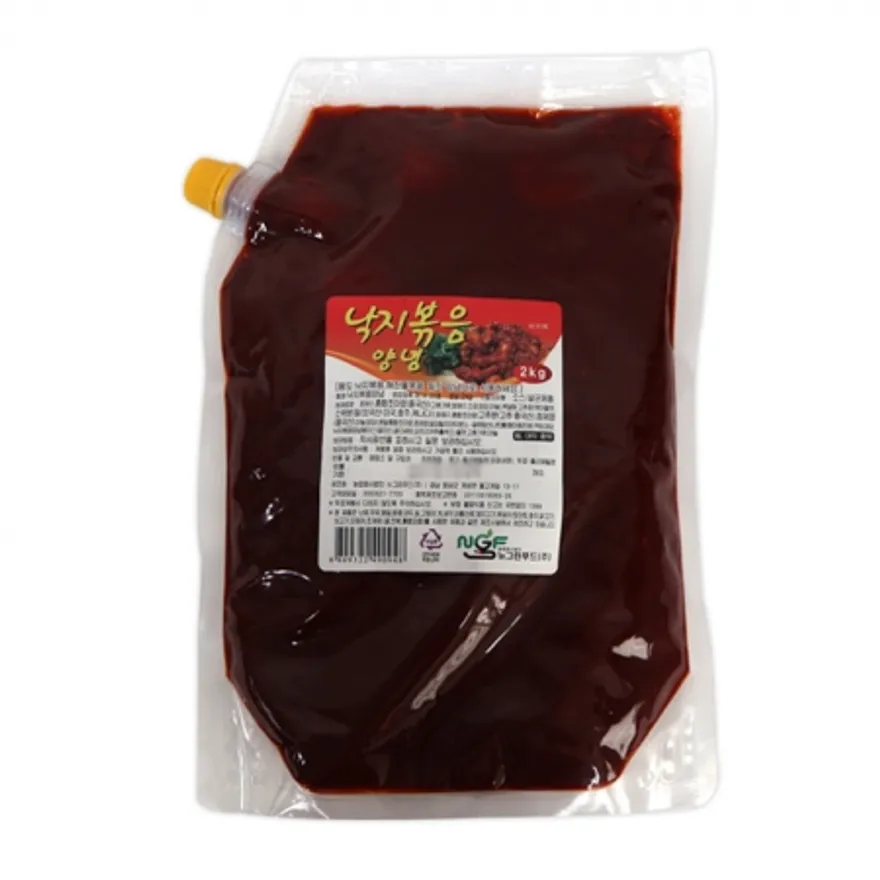 뉴그린 낙지볶음양념2kg 6개 1박스 이미지
