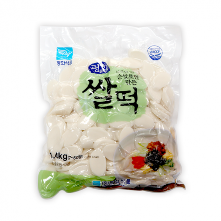 평화 순쌀로만든쌀떡1.4k 1개 떡국떡 이미지
