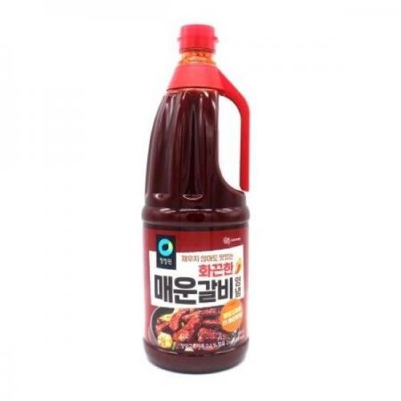 청정원 화끈한매운갈비양념2k 1개