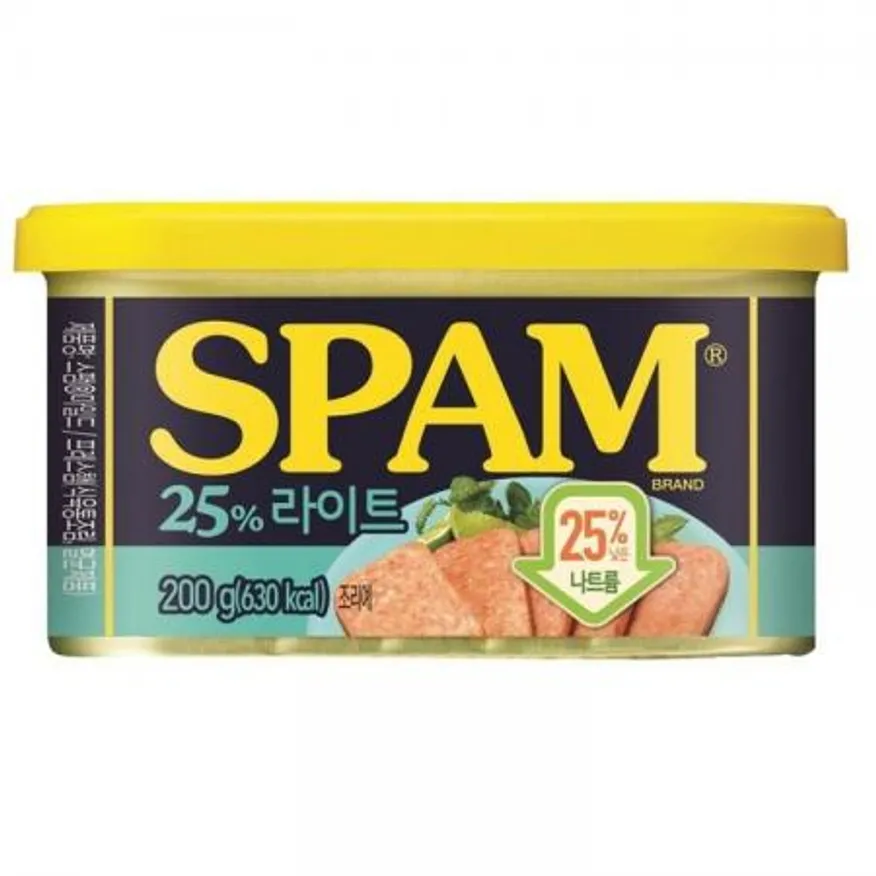 백설 스팸 25%라이트200g 1개 26년 2월6일까지 이미지