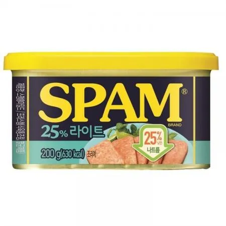 백설 스팸 25%라이트200g 1개 26년 2월6일까지