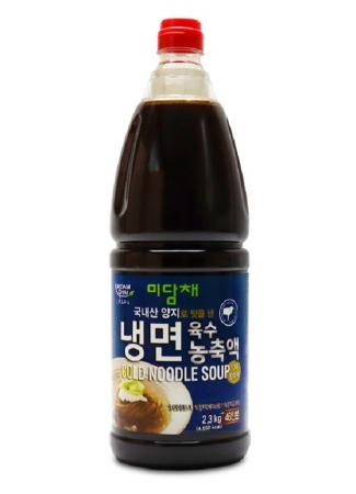 미담채 냉면육수 농축액2.3kg 8개 1박스  