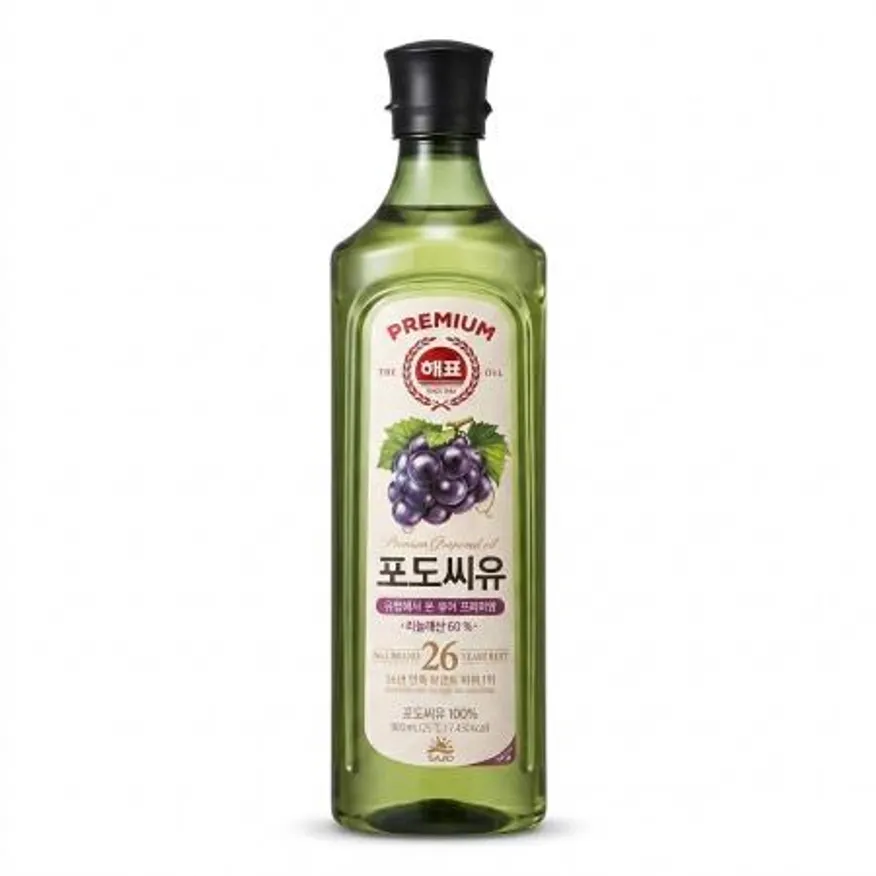 해표 포도씨유900ml 1개 이미지