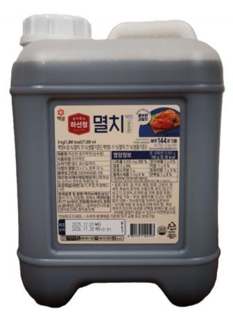 하선정 멸치액젓9kg 1개