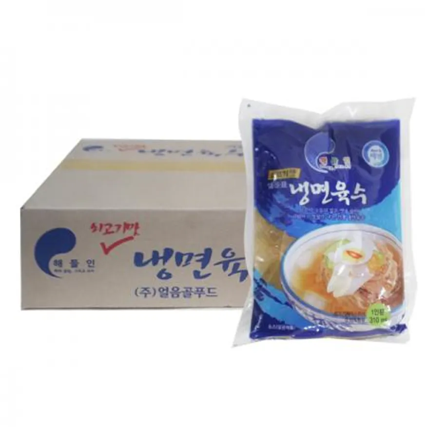 얼음골푸드 해들인 쇠고기맛냉면육수 310g 30개 1박스 이미지