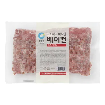청정원 고소하고 바삭한베이컨1kg 1개
