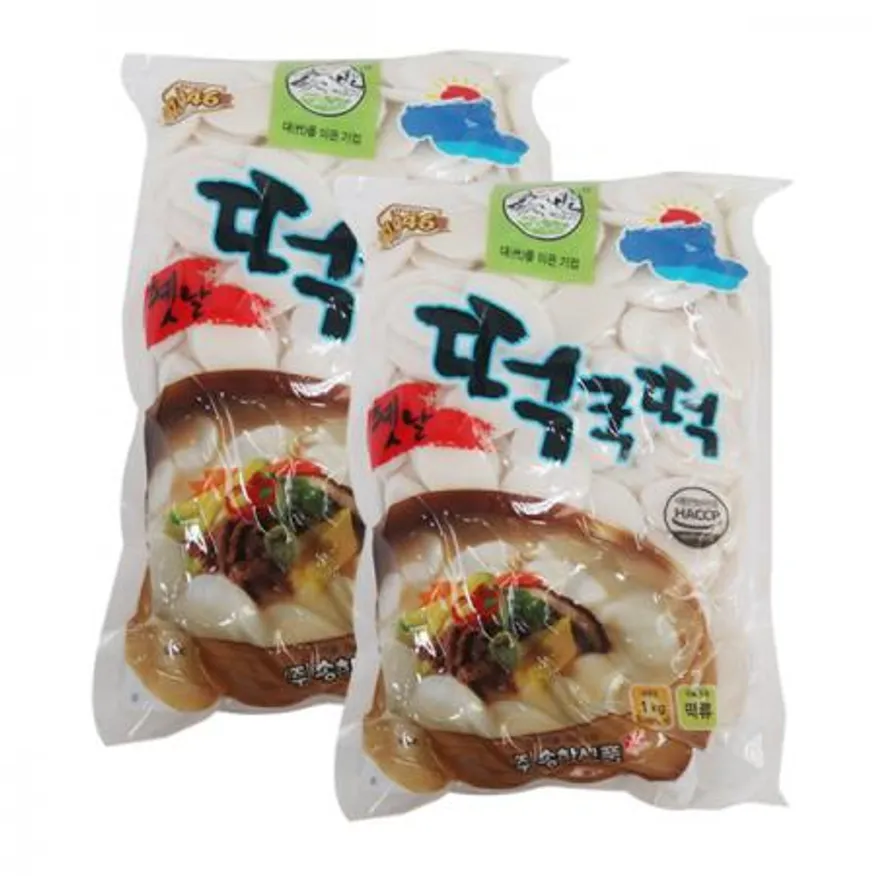 송학 떡국떡1kg 12개 1박스 이미지