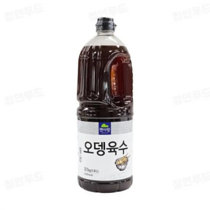 면사랑 오뎅육수1.8L 6개 1박스 이미지