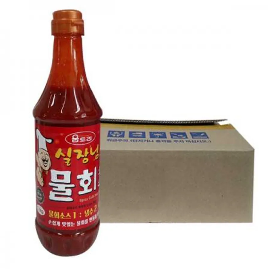 움트리 실장님 물회소스1kg 10개 1박스 이미지