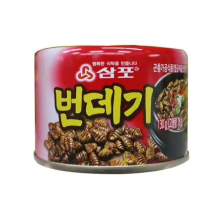 삼포 번데기130g 12개 고단백 저지방 저칼로리