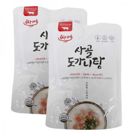곰탕가족 사골도가니탕500g 20개 1박스 이미지