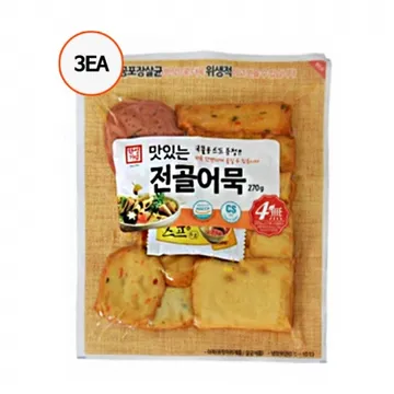 한성 맛있는전골어묵 270g 스프증정
