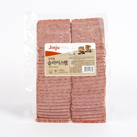 진주햄 슬라이스햄1kg 1개 이미지