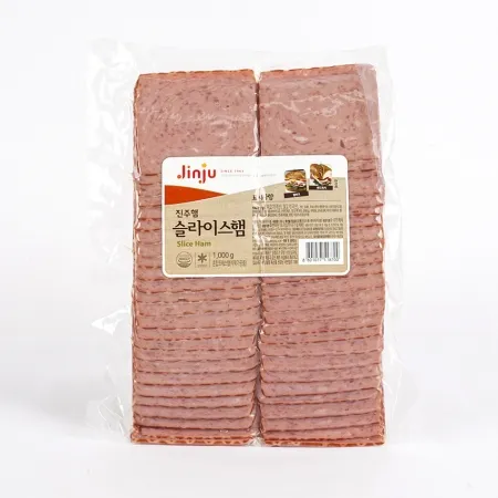 진주 슬라이스햄1kg 1개 이미지