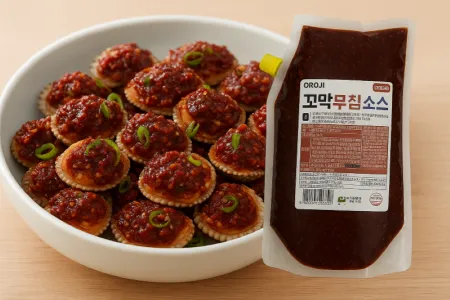 뉴그린 오로지 꼬막무침소스2kg 6개 1박스 이미지
