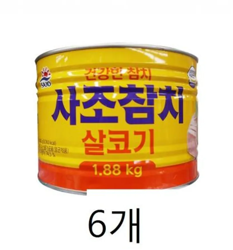 사조 살코기참치1.88kg 6개 1박스 이미지