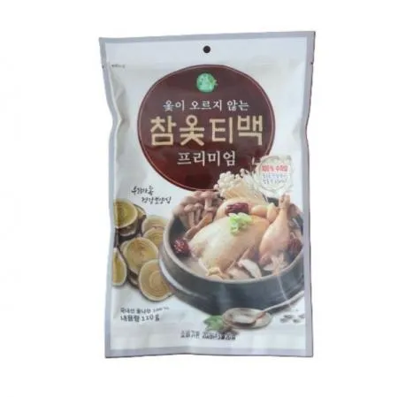 옻이 오르지 않는 참옻티백 프리미엄110g 1개