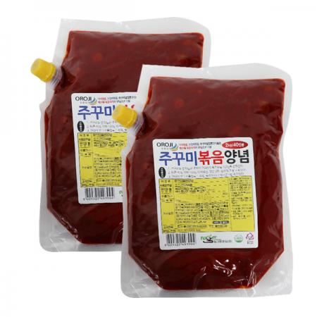 뉴그린푸드 오로지 주꾸미볶음양념2kg 6개 1박스 이미지