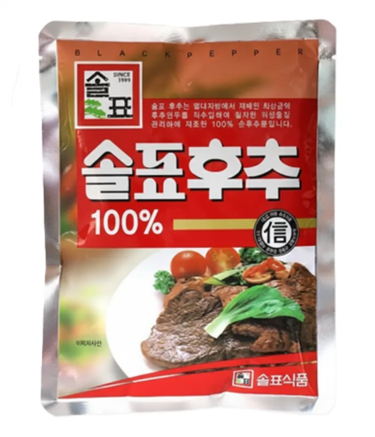 솔표 후추분200g 50개 1박스 이미지