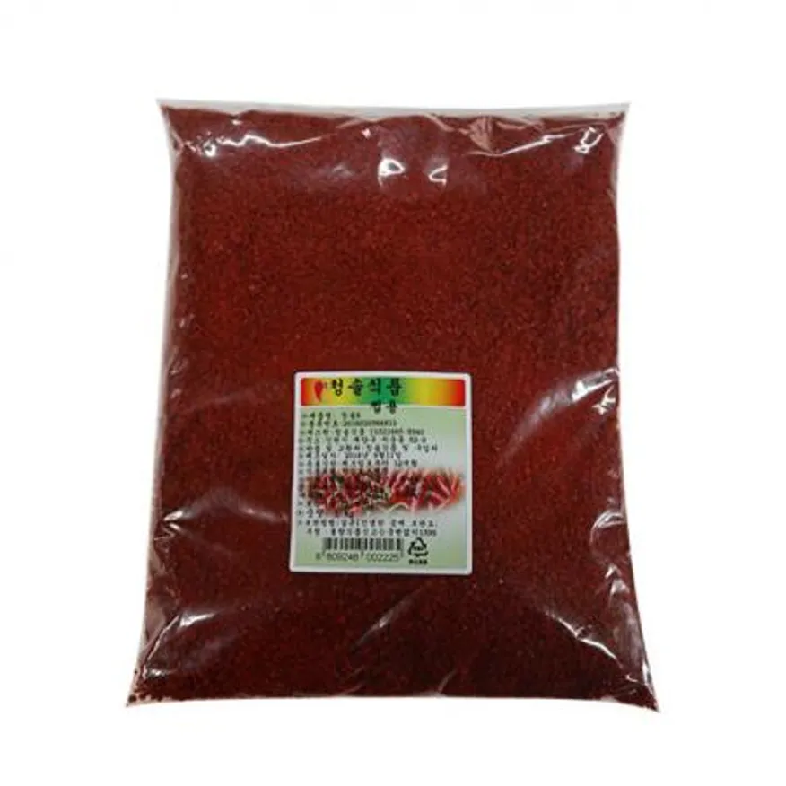 청솔식품 고추가루 찜용1kg 햇섭인증 이미지