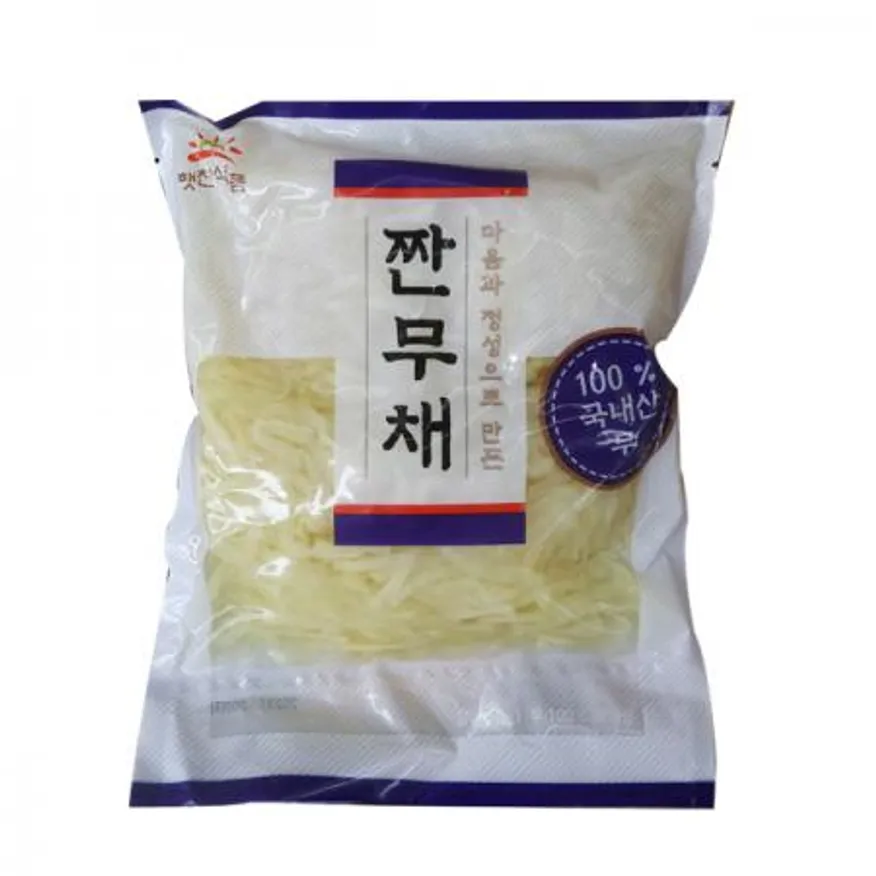 햇찬식품 짠무채1kg 1개 이미지