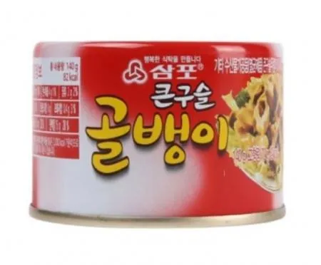 삼포 큰구슬 골뱅이140g 48개 1박스 26년 11월9일까지