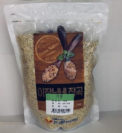 논앤밭 국산 기장 1kg 1개