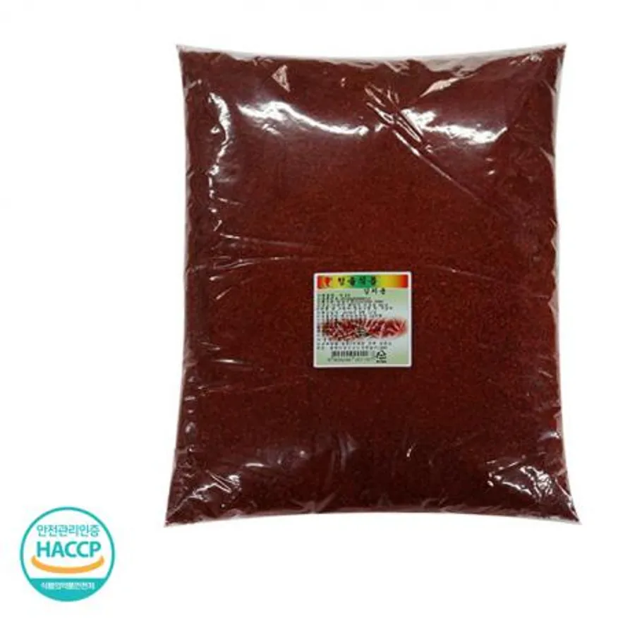 청솔식품 고추가루 김치용4kg 햇섭인증 이미지