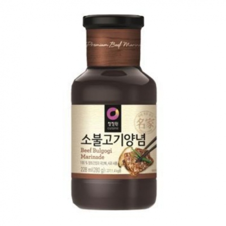 청정원 소불고기양념280g 1개 이미지