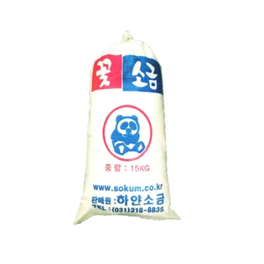 하얀소금 꽃소금15kg 1개 이미지