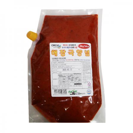 뉴그린 오로지 해장국양념1.8kg 6개 1박스 이미지