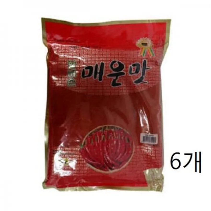 할매손 매운맛 장용고추가루2.5kg 6개 1박스 이미지