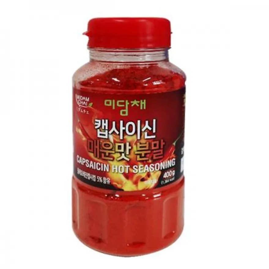 미담채 캡사이신 매운맛분말400g 12개 1박스 이미지
