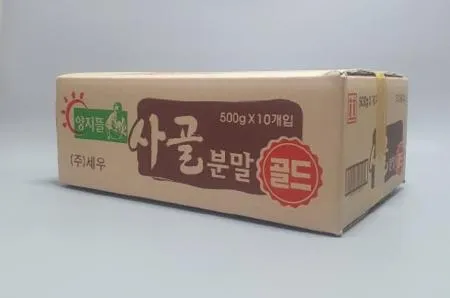 양지뜰 사골분말골드500g 10개 1박스  이미지