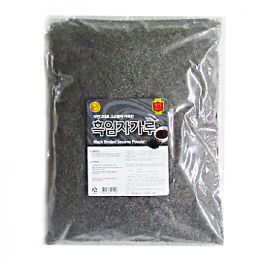 창성식품 볶음 검은깨 흑임자가루1kg 1개 이미지