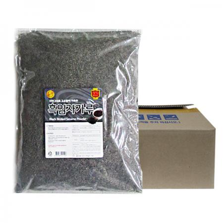 창성식품 볶은검은깨 흑임자가루1kg 5개 