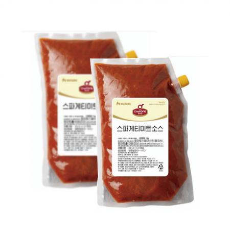 쉐프원 스파게티 미트소스 2kg 5개 1박스