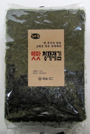옛맛 청재래김110g(50매) 이미지