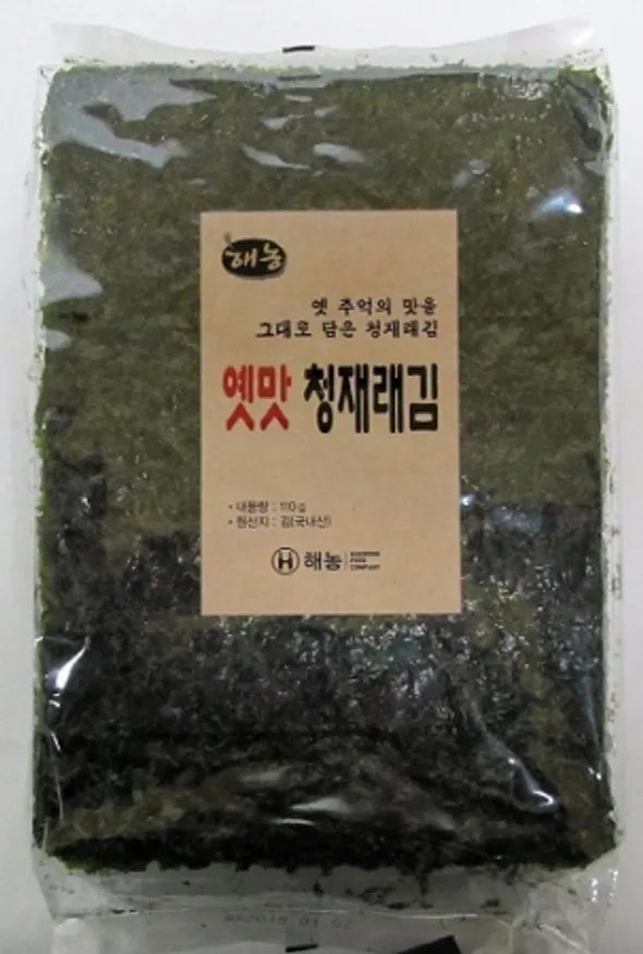 옛맛 청재래김110g(50매) 이미지