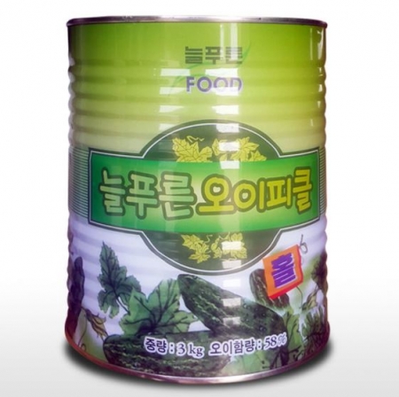 늘푸른 오이피클홀3kg 1개 이미지