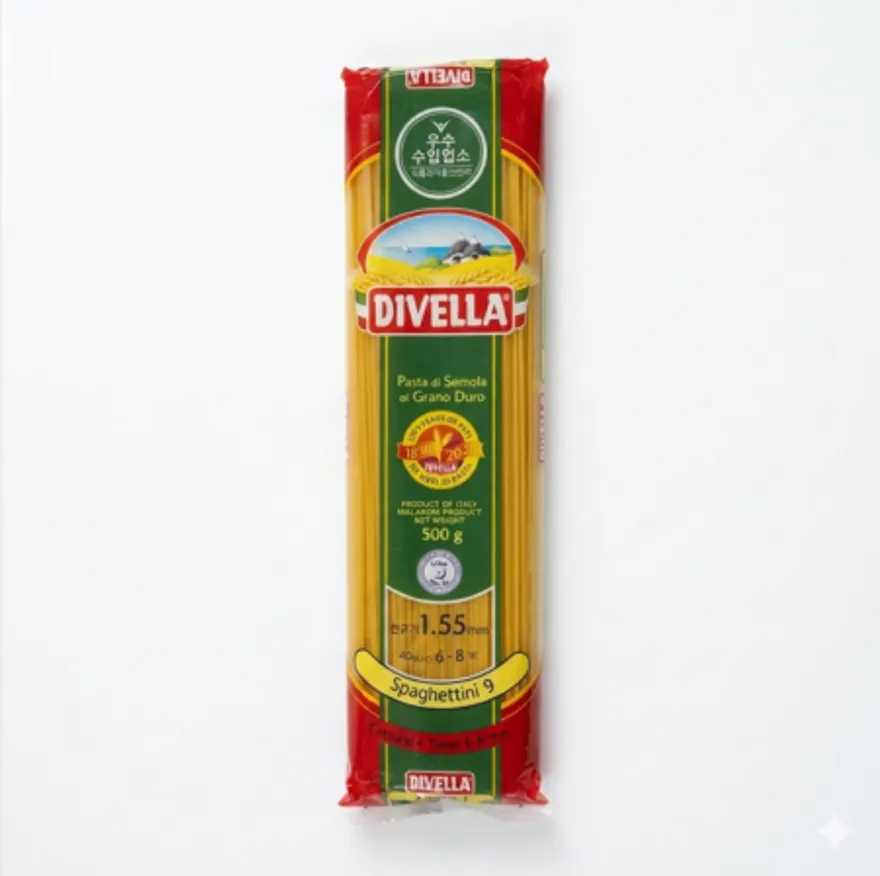 디벨라 스파게티니면9번 500g 24개 1박스 이미지