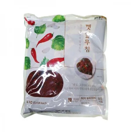 반찬단지 깻잎무침4kg 1개