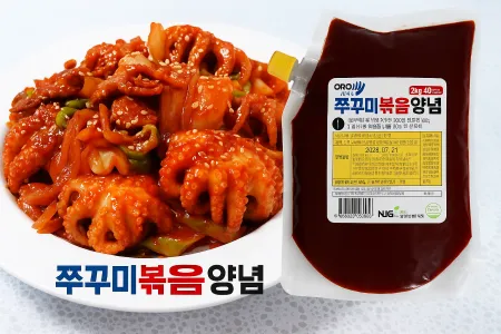 뉴그린푸드 오로지 주꾸미볶음양념2kg 6개 1박스 이미지
