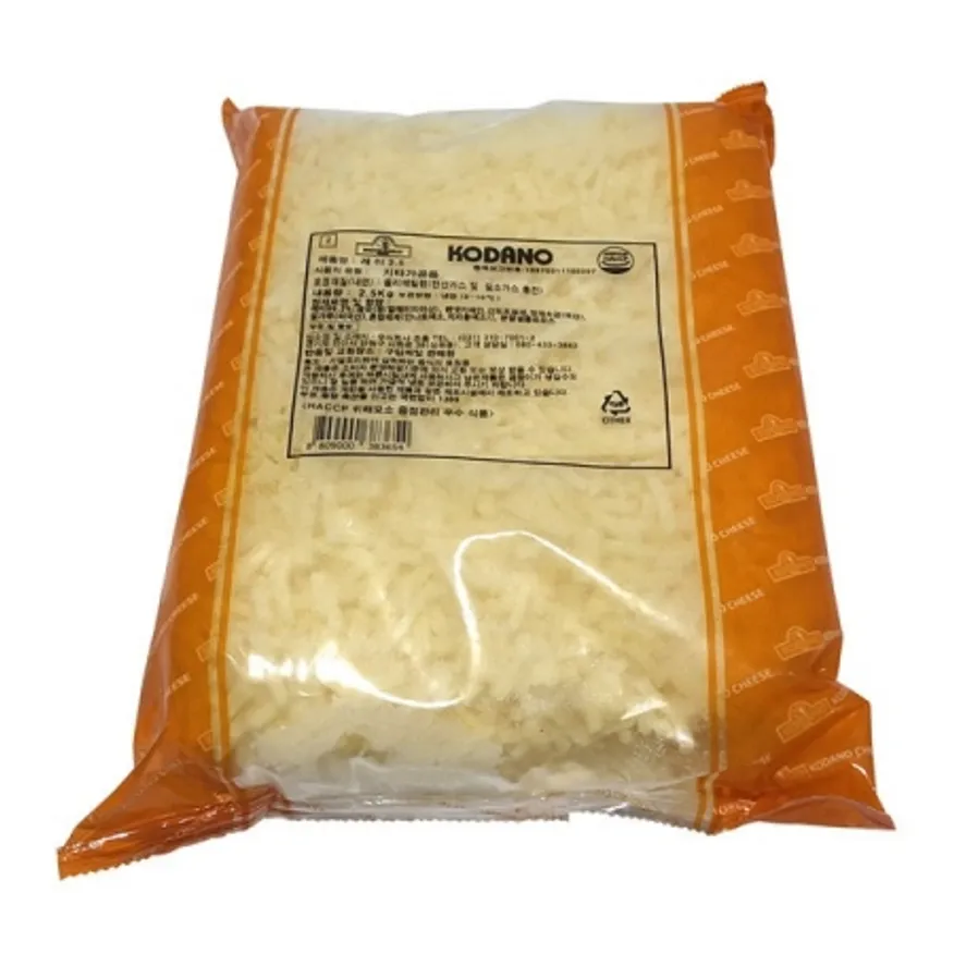 코다노 레이 피자치즈2.5kg(냉동)50% 이미지