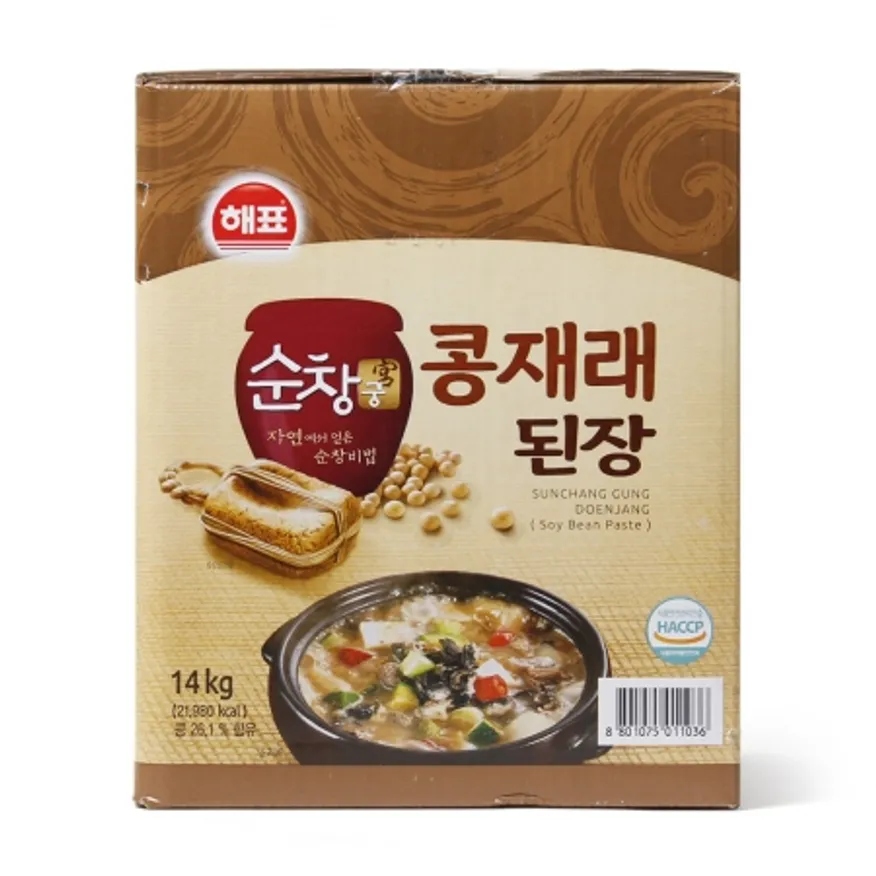 해표 순창 궁콩재래된장 14kg 1개 이미지