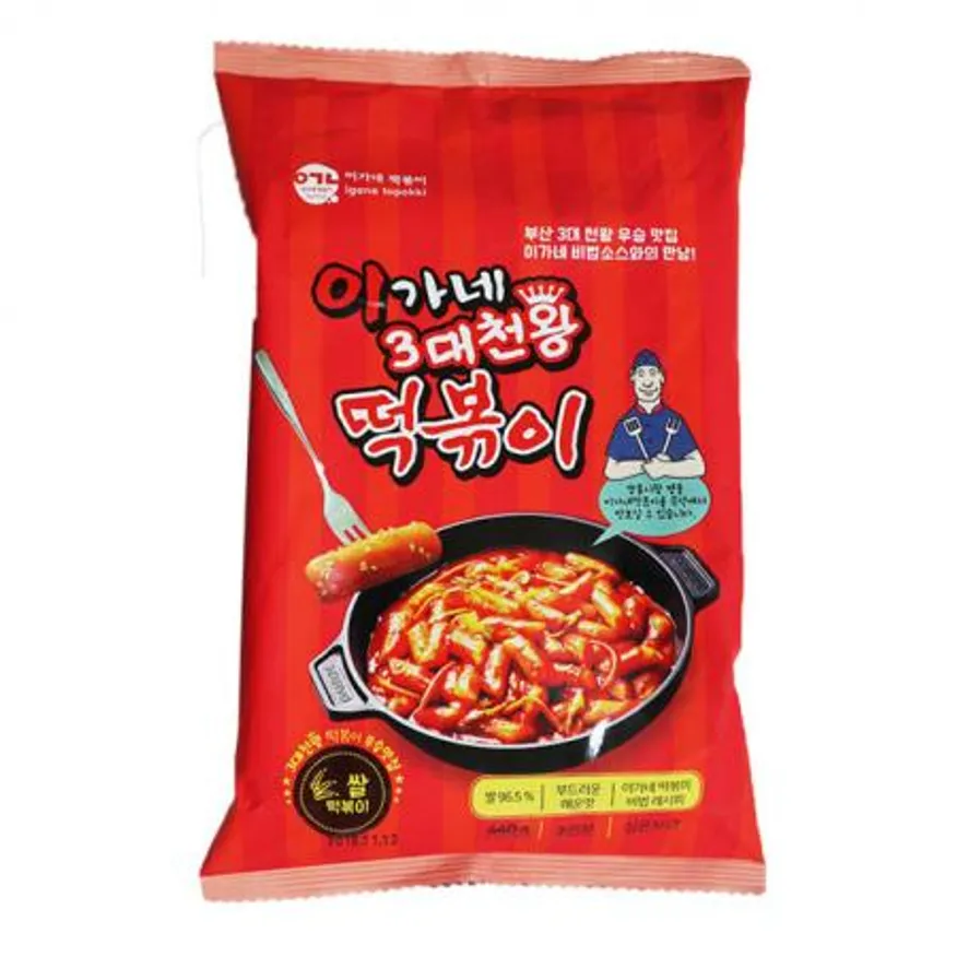 송학 이가네3대천왕 떡볶이 440g 5개 이미지