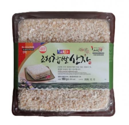 해맑음 조청찹쌀산자180g 1개