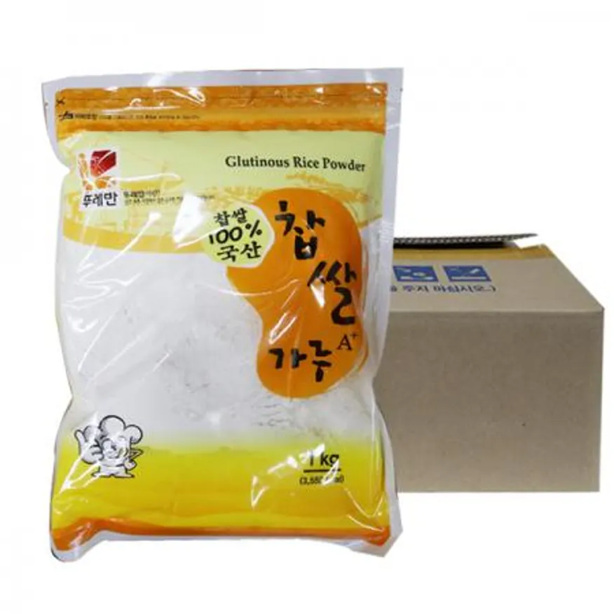 뚜레반 국산 찹쌀가루1kg A+ 10개 1박스 이미지